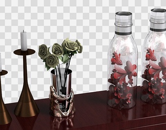 花瓶摆件组合