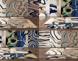 抽象地毯