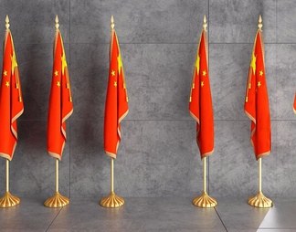 中国国旗组合