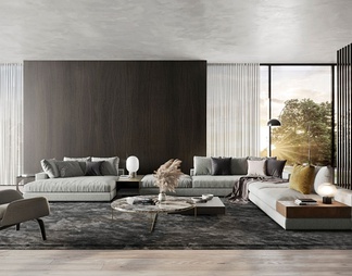 意大利 minotti 客厅