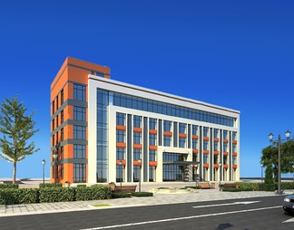 办公楼贴图下载【id:451031】