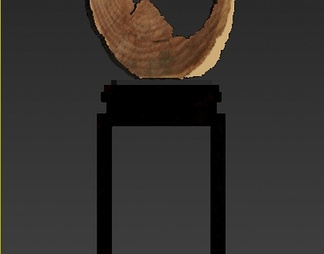 木头艺术雕塑摆件