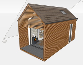 创意建筑小木屋