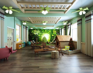 幼儿园娱乐室