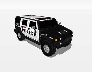 悍马Hummer 悍马HummerSU模型下载【ID:371034】