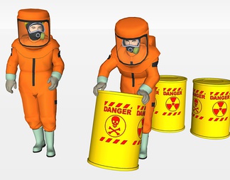 3D人物 3D人物SU模型下载【ID:373616】