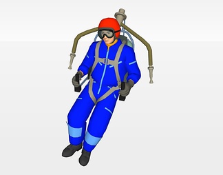 3D人物 3D人物SU模型下载【ID:373656】