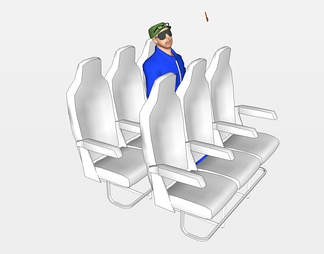 3D人物 3D人物SU模型下载【ID:373377】