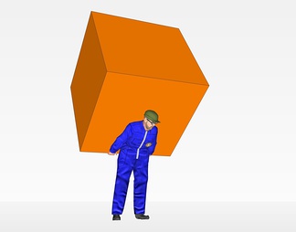 3D人物 3D人物SU模型下载【ID:373627】