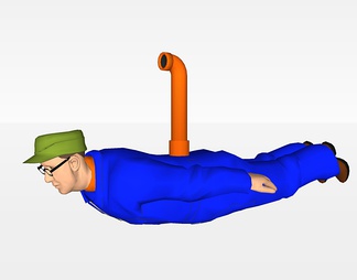 3D人物 3D人物SU模型下载【ID:373675】