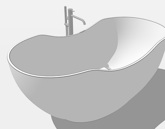 陶瓷独立浴缸