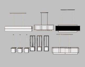 吊灯组合