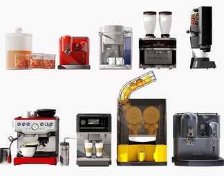 咖啡机 榨汁机 饮料机 厨房电器组合