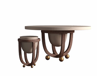 美国 APPARATUS工业餐桌餐椅