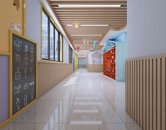 儿童教室走廊