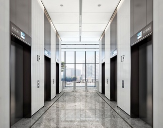 办公电梯厅
