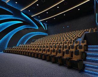 电影院IMAX放映厅