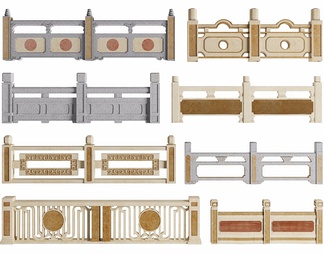 景观护栏组合