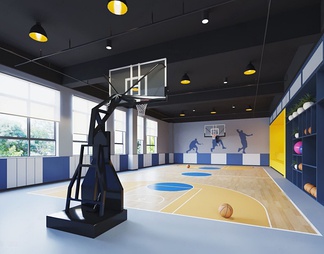 室内篮球训练中心