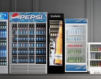 超市冰箱冰柜组合
