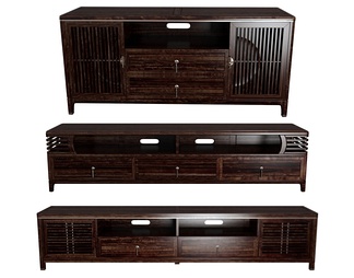 南洋迪克电视柜3d模型下载【id:516695】