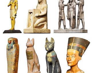 埃及饰品摆件组合