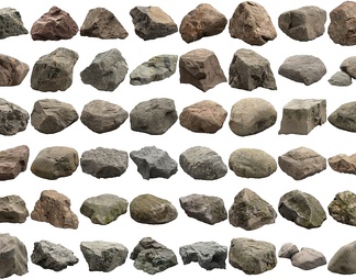 岩石 石头组合