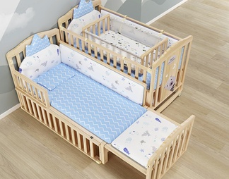 婴儿床 儿童家具