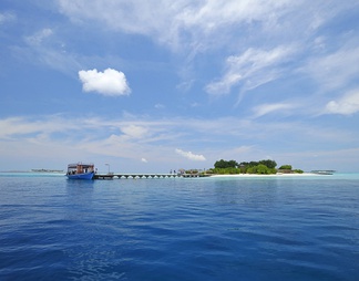 海边外景  马尔代夫