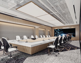 会议室贴图下载【id:610177】