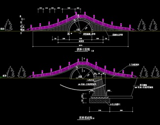 石桥建筑图