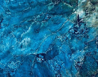 蓝色石材 水晶 背景石材