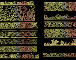 中国传统花纹图案