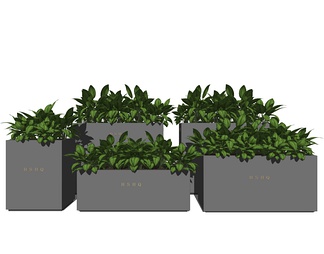 植物盆栽 植物盆栽SU模型下载【ID:639745】