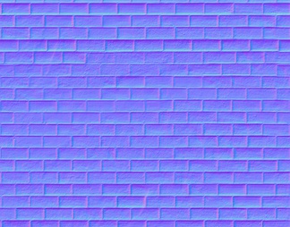 砖墙法线凹凸
