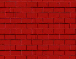 小红砖 砖墙 劈开砖 文化石