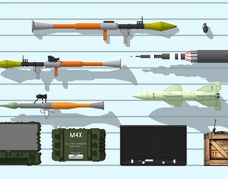 武器箱 导弹 RPG