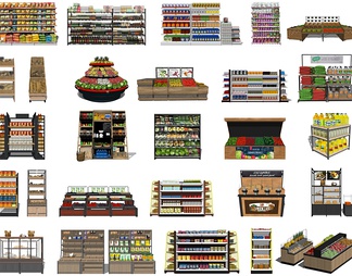 超市货架 果蔬货架