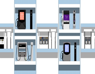 新能源汽车充电桩 充电站