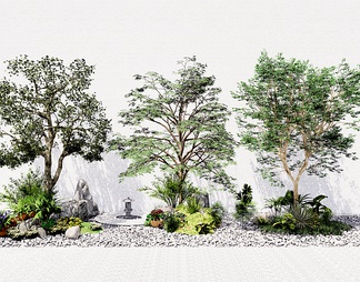 景观树 大树 古树 景观树 大树 古树SU模型下载【ID:682049】