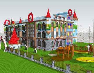 幼儿园建筑景观设计