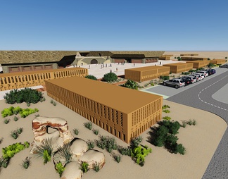西北沙漠博物馆游客中心