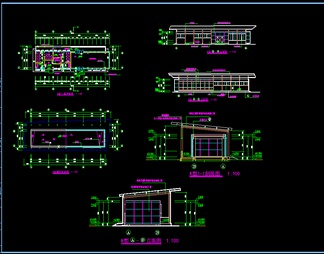 公共卫生间建筑施工图