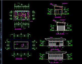 公共卫生间建筑施工图