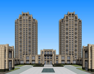 住宅 住宅SU模型下载【ID:735699】