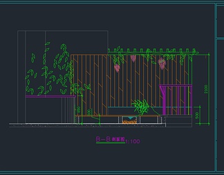 花园景观绿化设计施工图