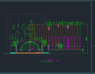 花园景观绿化设计施工图