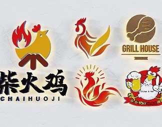 炸鸡店logo