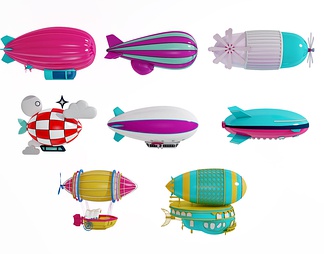 儿童热气球 飞船