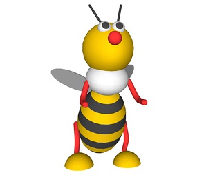 玩具摆件 蜜蜂